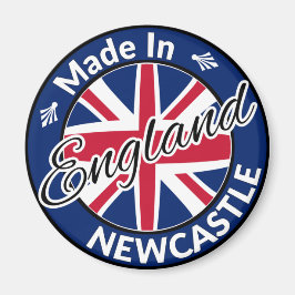 Hergestellt in Newcastle England Union Jack Flag Magnet