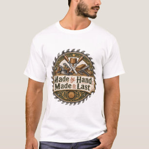 Hergestellt von Hand. Hergestellt um zu Halten Hol T-Shirt