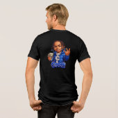 Hergestelltvonb1 Tri-Blend Shirt (Rückseite voll)