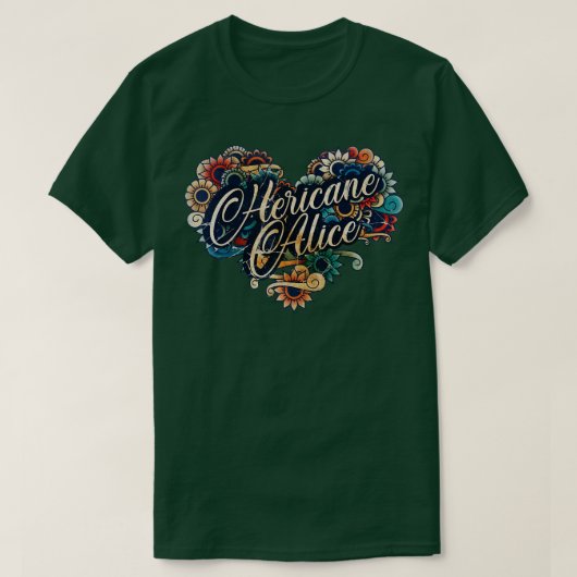 Hericane VIGNETTE VINTAGE FARBE T-Shirt (Design vorne)