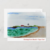 Hering Cove Beach - Cape Cod - Postkarte (Vorne/Hinten)