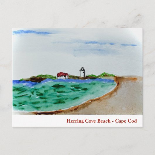 Hering Cove Beach - Cape Cod - Postkarte (Vorderseite)