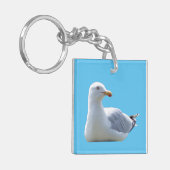 Hering Gull Sunbading Schlüsselanhänger (Vorderseite links)