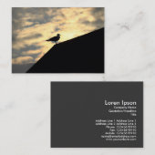 Hering Gull Sunset Visitenkarte (Vorne/Hinten)