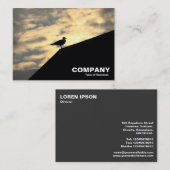 Hering Gull Sunset Visitenkarte (Vorne/Hinten)