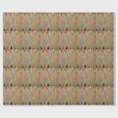 Hering-Knochen-Wasser-Marmorn Geschenkpapier (Flach)