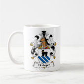 Heringer Familienwappen Kaffeetasse (Links)