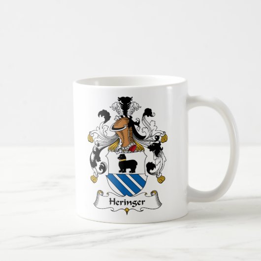 Heringer Familienwappen Kaffeetasse (Rechts)