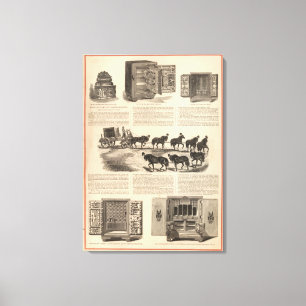 Herings Patentsieger Safes Leinwanddruck