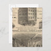 Herings Patentsieger Safes Postkarte (Vorne/Hinten)