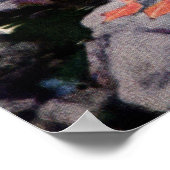 Heringsgürtel an der Rocky Shoreline Poster (Ecke)