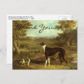 Heringshund und Spaniel; Doctor Fop Postkarte (Vorne/Hinten)