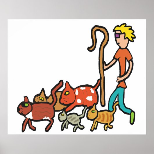 Heringskatzen Poster (Vorne)