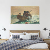 Heringsnetz, 1885 (Öl auf Leinwand) Leinwanddruck (Insitu (Schlafzimmer))