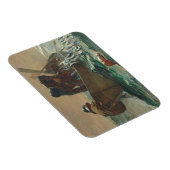 Heringsnetz, 1885 (Öl auf Leinwand) Magnet (Rechte Seite)