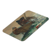 Heringsnetz, 1885 (Öl auf Leinwand) Magnet (Linke Seite)