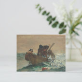 Heringsnetz, 1885 (Öl auf Leinwand) Postkarte (Stehend Vorderseite)