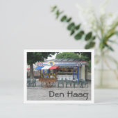 Heringsverkäufer Postkarte (Stehend Vorderseite)