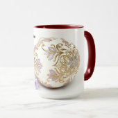 Heritage Artisanal Egg Aesthetic Brunch Tasse (VorderseiteRechts)