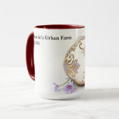 Heritage Artisanal Ei Ästhetik Brunch Tasse (Vorderseite Links)