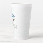 Heritage | Bee Still – Botanical Floral Milchtasse (Vorderseite)