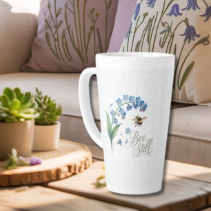 Heritage Bee Still – Botanische Blumen Milchtasse