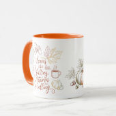 Heritage | Blätter fallen, Herbst ruft Tasse (Vorderseite Links)