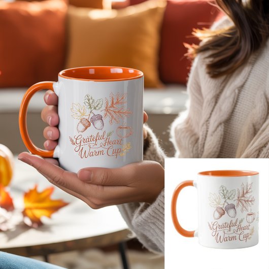 Heritage | Dankbares Herz Warme Tasse Herbst