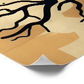 Heritage Echos: Inspirierte afroamerikanische Wurz Poster (Ecke)