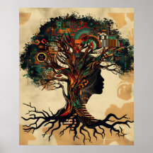 Heritage Echos: Inspirierte afroamerikanische Wurz