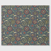 Heritage-Feuerlicht-Feier-Muster Geschenkpapier (Flach)