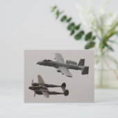 Heritage Flight 2006 (View #2) Postkarte (Stehend Vorderseite)