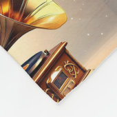 "Heritage Gramophone Sound" Fleecedecke (Ecke)