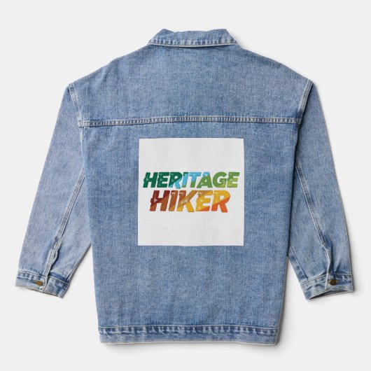 Heritage Hiker, T - Shirt Jeansjacke (Rückseite)