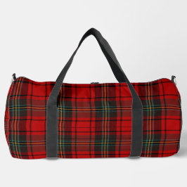Heritage Holiday Red Scottish Tartan Weihnachten Duffle Bag