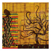 Heritage in Gold – Klimt Inspired Art Poster (Vorderseite)