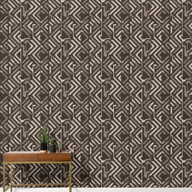 Heritage Luxe (Indigo + Erde) Luxus Tapete (Korridor)