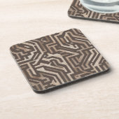 Heritage Luxe (Neutral) Labyrinth Getränkeuntersetzer (Linke Seite)