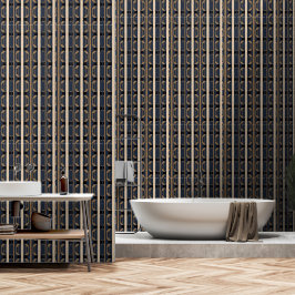 Heritage Luxe Nr. 2 (Indigo + Erde) Luxus Tapete