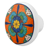 Heritage Mexican Talavera Floral Keramik Knob Keramikknauf (Rechts)