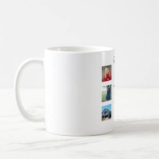 Heritage Oma FOTO COLLAGE Kaffeetasse (Links)