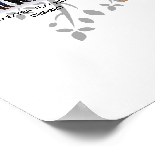 Heritage Oma FOTO COLLAGE Poster (Ecke)