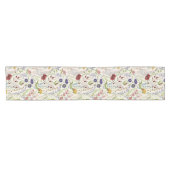 Heritage Revival Meadow Flowers By Unknown Kurzer Tischläufer (Horizontal)