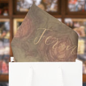 Heritage Rooster and Chicken French Damask Seidenpapier