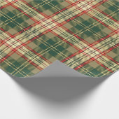 Heritage Tartan Geschenkpapier (Ecke)