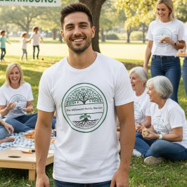 Heritage Tree Roots Family Wiedersehen Tri-Blend Shirt