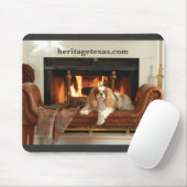 heritagetexas Hundeschwarzes mkousepad Mousepad (Mit Mouse)