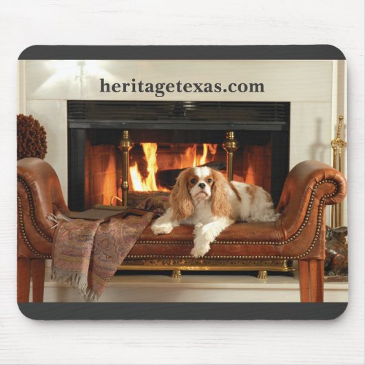 heritagetexas Hundeschwarzes mkousepad Mousepad (Vorne)