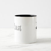 Herk Deko-Kaffee-Tasse Zweifarbige Tasse (Mittel)