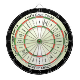 Herkömmliche Farbkombo-Persönliche Regelung Dartscheibe